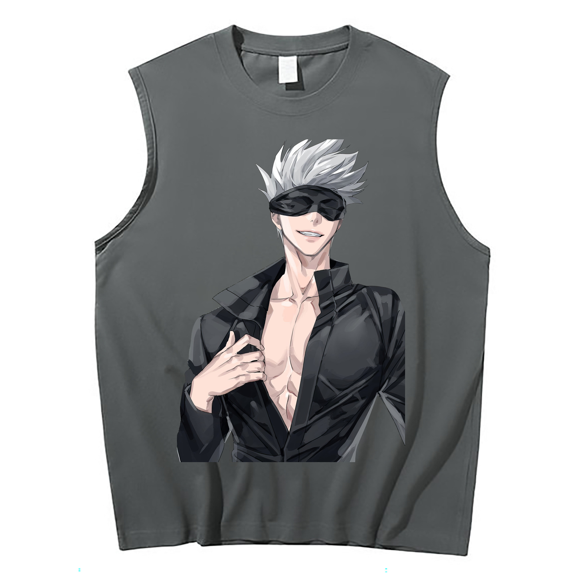 （画像用） 呪術廻戦 Jujutsu Kaisen コットン100％タンクトップ（フロントプリント）